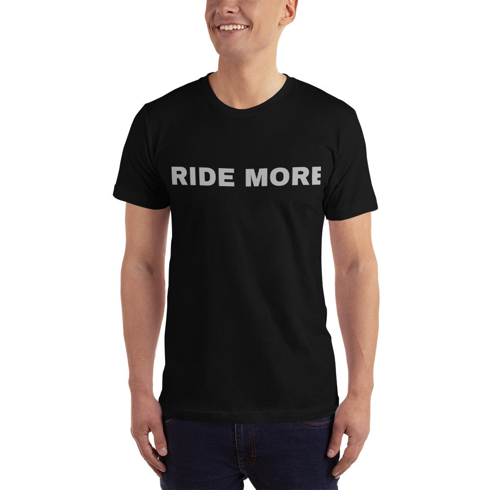 Ride More with Flag T-Shirt (Made in the USA)