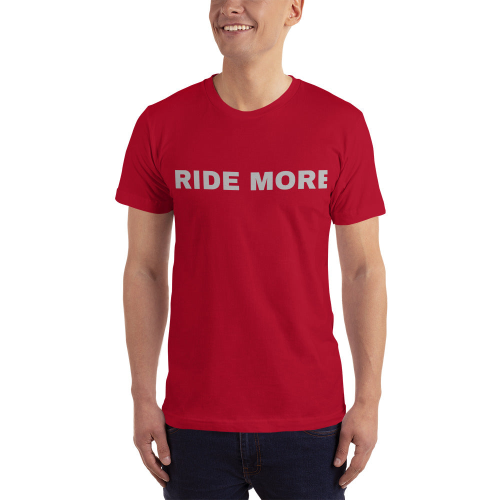 Ride More with Flag T-Shirt (Made in the USA)